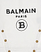 Белый свитшот с декоративными пуговицами Balmain | Фото 3