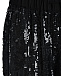 Черные брюки с вышивкой пайетками Parosh | Фото 6