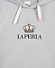 Серый спортивный костюм с принтом &quot;корона&quot; La Perla (спорт) | Фото 5