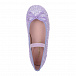 Сиреневые туфли с отделкой глиттером Pretty Ballerinas | Фото 4
