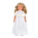 Кукла Нелли 43 см, белоснежное платье из органзы и кружева, лаковые туфельки, ободок из розочек с бантом ASI | Фото 1