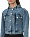 Куртка джинсовая укороченная с капюшоном Mo5ch1no Jeans | Фото 9