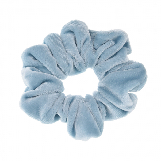 Голубая бархатная резинка для волос Rena Chris | Фото 1