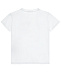 Белая футболка с принтом &quot;акула&quot; MSGM | Фото 2