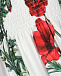 Белый сарафан из поплина с принтом &quot;маки&quot; Dolce&Gabbana | Фото 3
