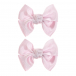 Зажим для волос Blazing Bow, 2 шт, розовый Junefee | Фото 1