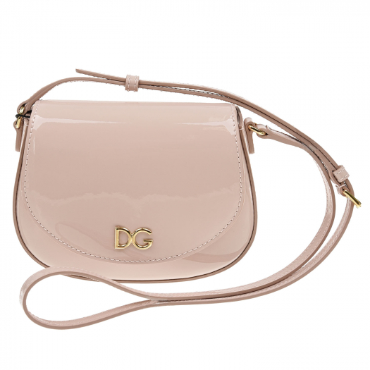 Розовая лаковая сумка 12х6х16 см Dolce&Gabbana | Фото 1