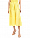 Желтое приталенное платье 120% Lino | Фото 7