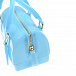 Голубая сумка из силикона, 17х9х12 см Monnalisa | Фото 5