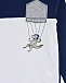 Толстовка с декором &quot;динозавр-парашютист&quot; Sanetta Kidswear | Фото 3