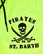 Шорты для купания с принтом &quot;Pirates&quot; Saint Barth | Фото 3