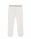 Белые спортивные брюки с полосками на поясе Brunello Cucinelli | Фото 2