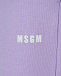 Джоггеры сиреневого цвета MSGM | Фото 6