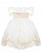 Белое платье с розовым бантом Marlu | Фото 2