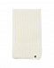 Белый шерстяной шарф 155х25 см Il Trenino | Фото 2