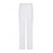 Белые брюки с поясом на кулиске 120% Lino | Фото 1
