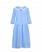 Голубое платье с кружевной отделкой Vivetta | Фото 2