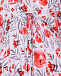 Платье с принтом &quot;гранаты&quot; Pietro Brunelli | Фото 3