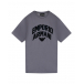 Темно-серая футболка с выпуклым лого Emporio Armani | Фото 1