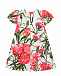 Платье и шортики с принтом &quot;гвоздики&quot; Dolce&Gabbana | Фото 3