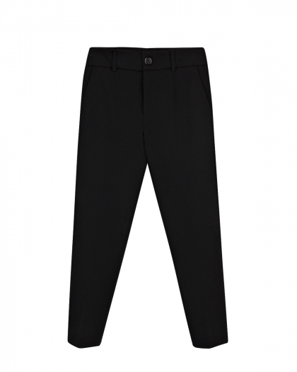 Черные брюки из трикотажа Dolce&Gabbana | Фото 1