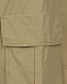 Бежевые брюки с карманами-карго Dorothee Schumacher | Фото 10
