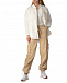Бежевые брюки с карманами-карго Flashin | Фото 2