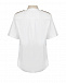 Белая рубашка с контрастными накладными карманами Forte dei Marmi Couture | Фото 6