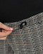 Серые офисные брюки для беременных Pietro Brunelli | Фото 7