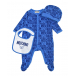 Голубой комплект со сплошным принтом в виде логотипа Moschino | Фото 1