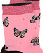 Розовые носки с принтом &quot;бабочки&quot; Story Loris | Фото 2