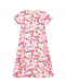 Трикотажное платье с принтом &quot;медвежата&quot; Moschino | Фото 1