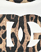 Подарочный набор: комбинезон, слюнявчик и шапка, леопардовый принт Dolce&Gabbana | Фото 9