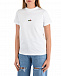 Белая футболка с цветочной вышивкой MSGM | Фото 7