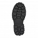 Черные ботинки челси с белым лого MSGM | Фото 5