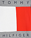 Серая толстовка-поло с принтом флага на спинке Tommy Hilfiger | Фото 3
