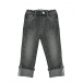 Серые джинсы с отворотами Emporio Armani | Фото 1