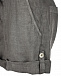 Серые шорты на завязке с подворотом 120% Lino | Фото 8
