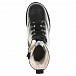 Черные ботинки с белой меховой подкладкой will be Premiata | Фото 4