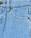 Утепленные джинсы, синие Stella McCartney | Фото 3