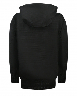Черная ветровка с капюшоном DKNY Черный, арт. D36653 09B | Фото 2