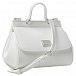 Белая сумка из кожи Dolce&Gabbana | Фото 2