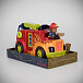 Игрушка BATTAT пожарная машина с пожарными B Dot | Фото 2