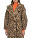 Пальто из эко-меха с леопардовым принтом Forte dei Marmi Couture | Фото 5