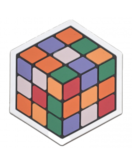 Набор значков для рюкзака Rubix Set, 3 шт. Light+Nine , арт. 843NRS-A | Фото 2