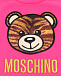 Толстовка цвета фуксии с принтом &quot;медвежонок&quot; Moschino | Фото 3