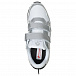 Белые кроссовки с серебристыми вставками W6YZ | Фото 4