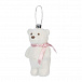 Подвеска &quot;Снежный Тедди Мишка&quot; 9 см, белый/розовый, 2 вида, цена за 1 шт. Weiste | Фото 2