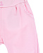 Розовые спортивные брюки с оборками Sanetta fiftyseven | Фото 3