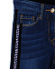 Slim fit джинсы с бахромой Monnalisa | Фото 3